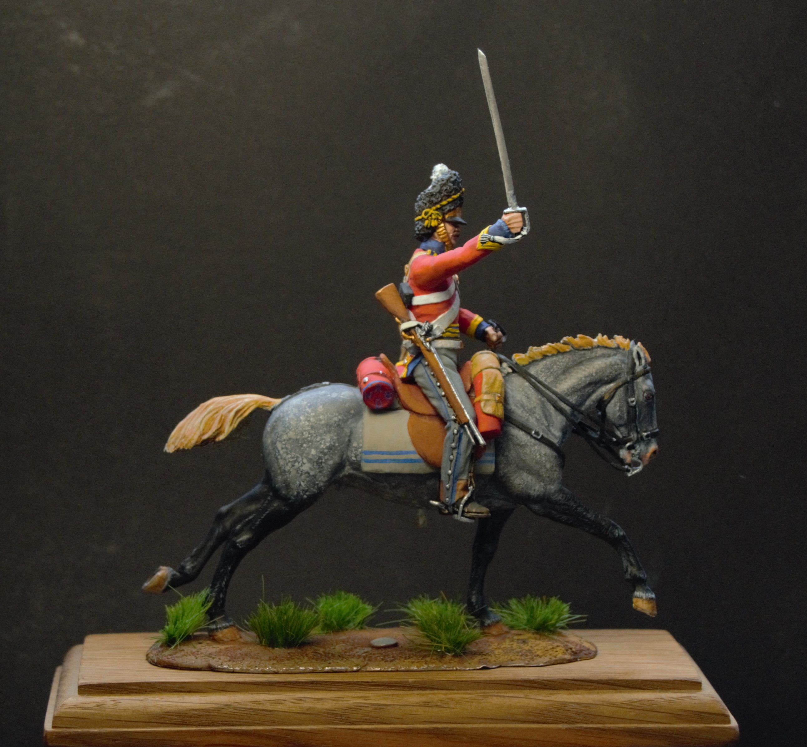 Scottish Grey Dragoon Mm By Chronos Miniatures Planetfigure