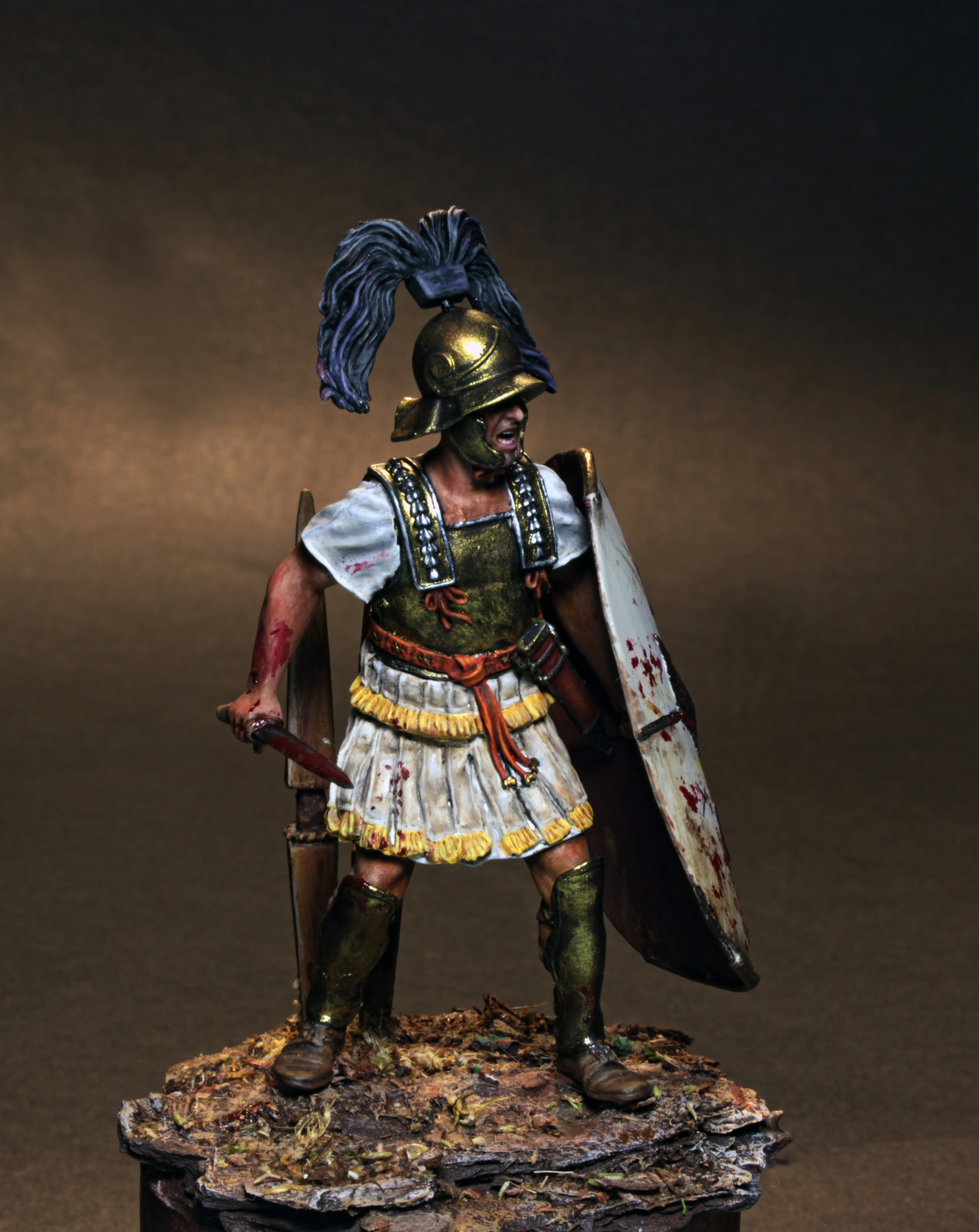 Roman Centurion During Gallic Wars, 54 mm. | planetFigure | Miniatures