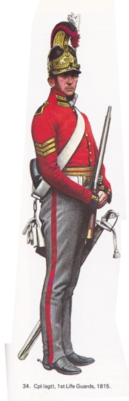 WIP - Corporal John Shaw (2nd Life Guards 1815) | planetFigure | Miniatures