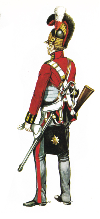 WIP - Corporal John Shaw (2nd Life Guards 1815) | planetFigure | Miniatures