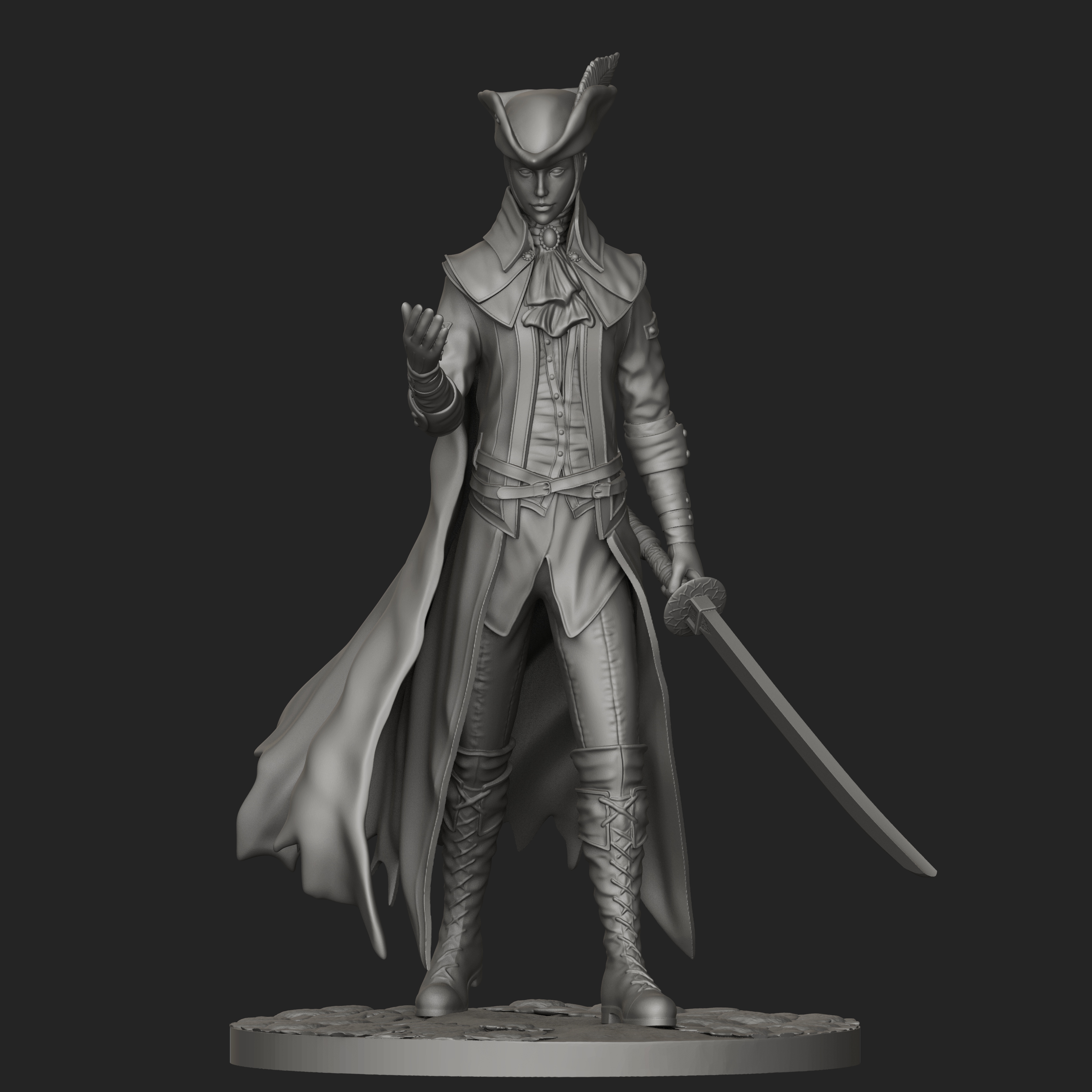 bloodborne lady maria vinyl figure