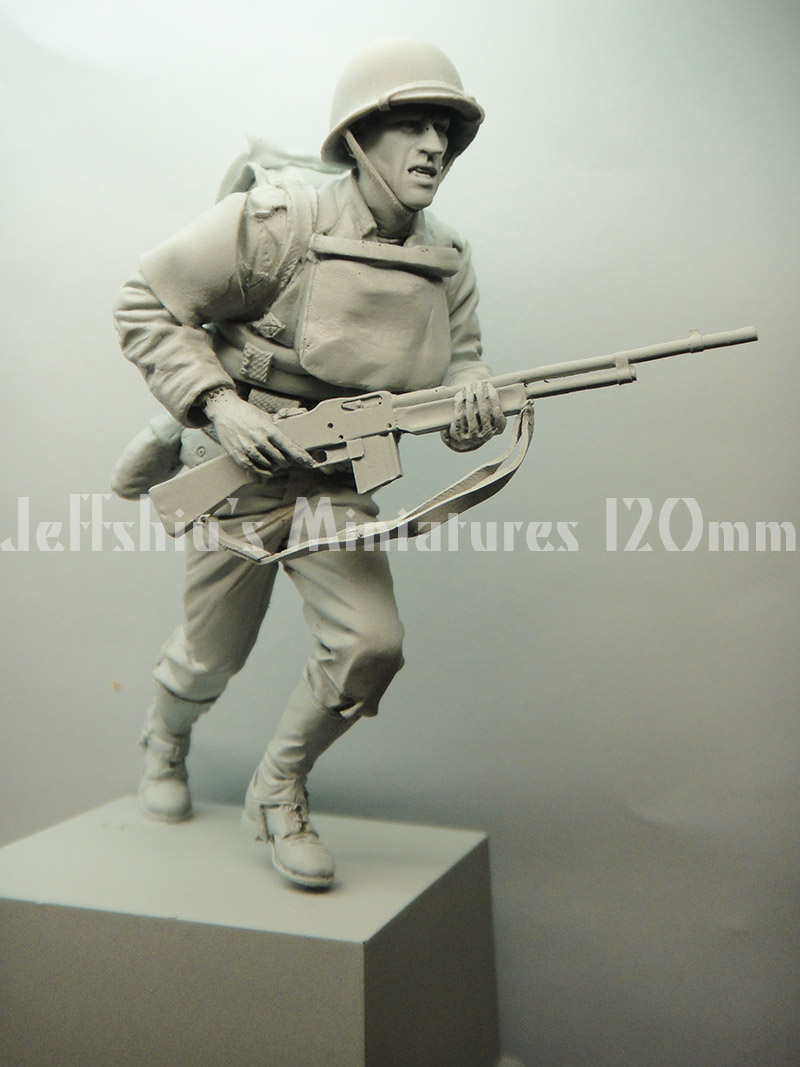 Jeffshiu's Miniatures 120mm D-day, Omaha Beach, June 6 1944 (part III ...