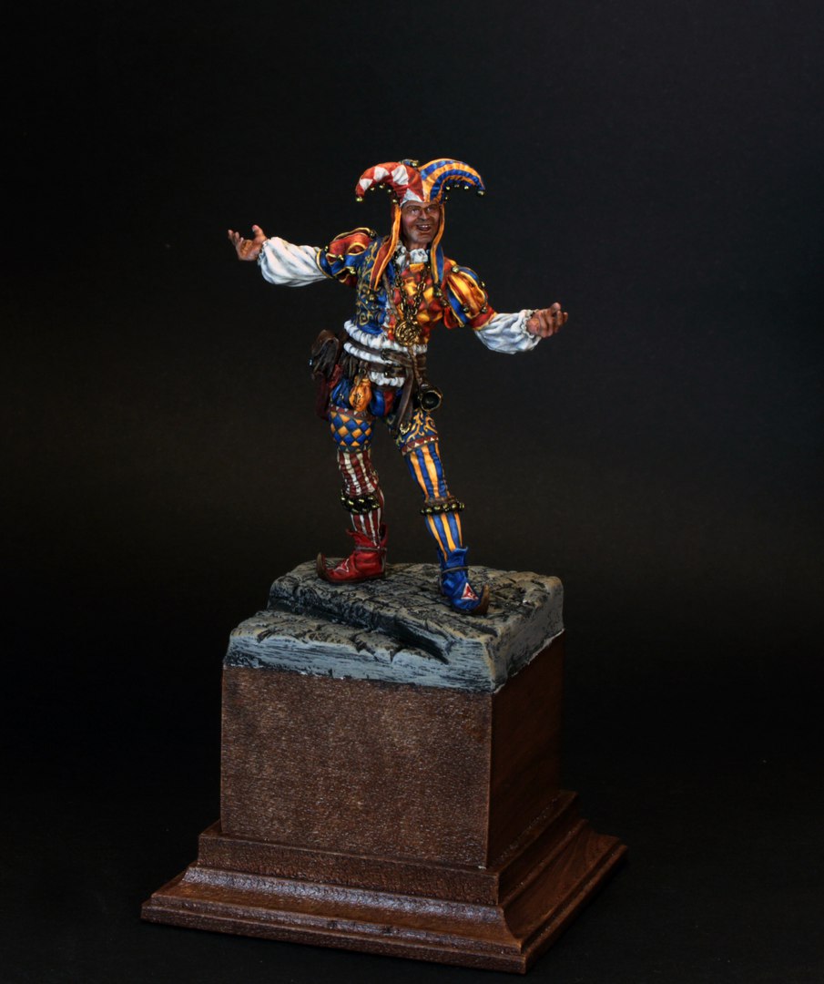 THE PALACE HARLEQUIN. XV c., 75 mm. | planetFigure | Miniatures