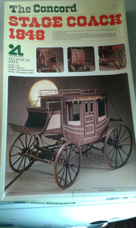 U.S. stagecoach 1848 | planetFigure | Miniatures