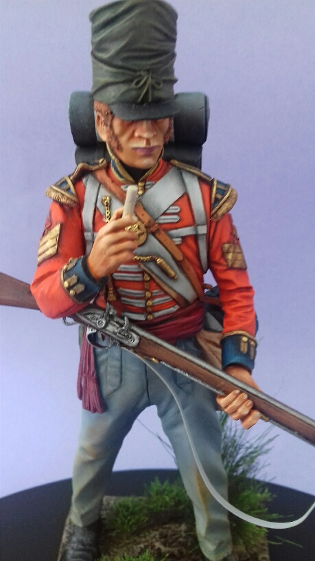 Colour Sergeant Coldstream Guards 1815. (120mm) 