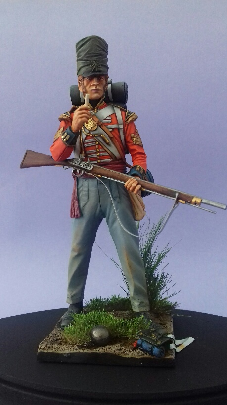 Colour Sergeant Coldstream Guards 1815. (120mm) | planetFigure | Miniatures