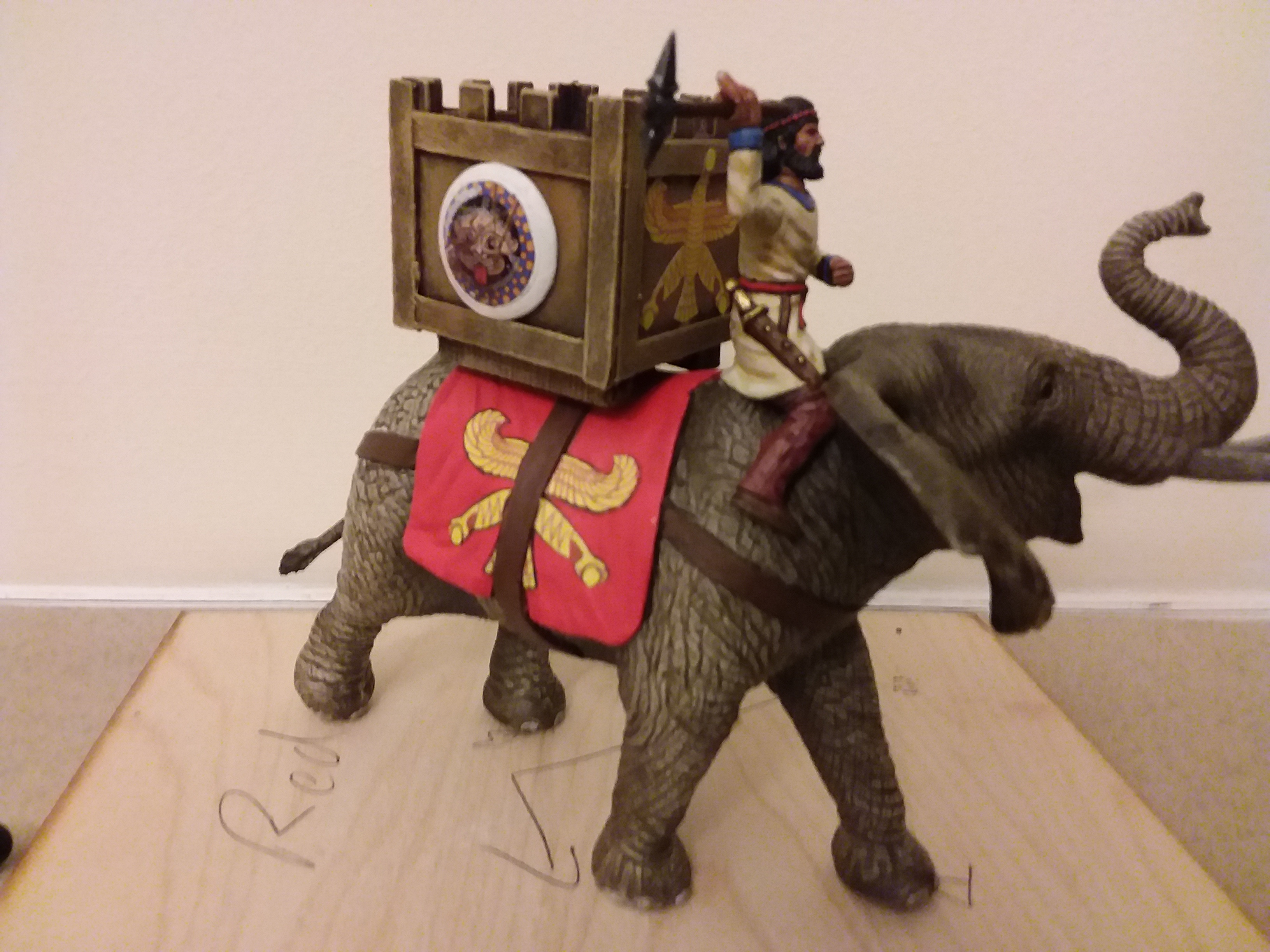 WIP - 60mm Persian War Elephant | planetFigure | Miniatures