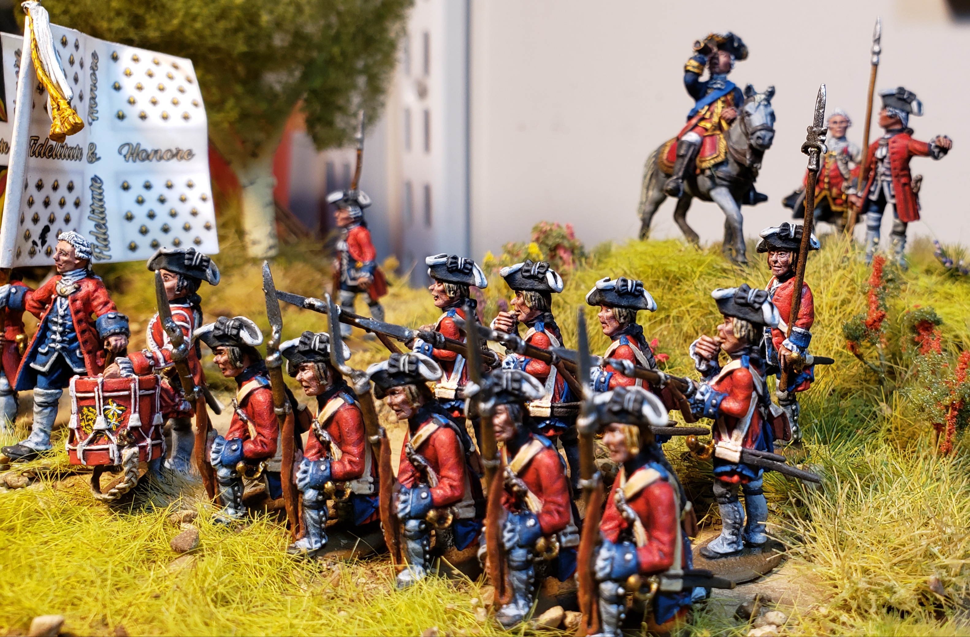 WIP - 28mm Regiment Diesbach, Black Hussar Miniatures | Page 4 ...