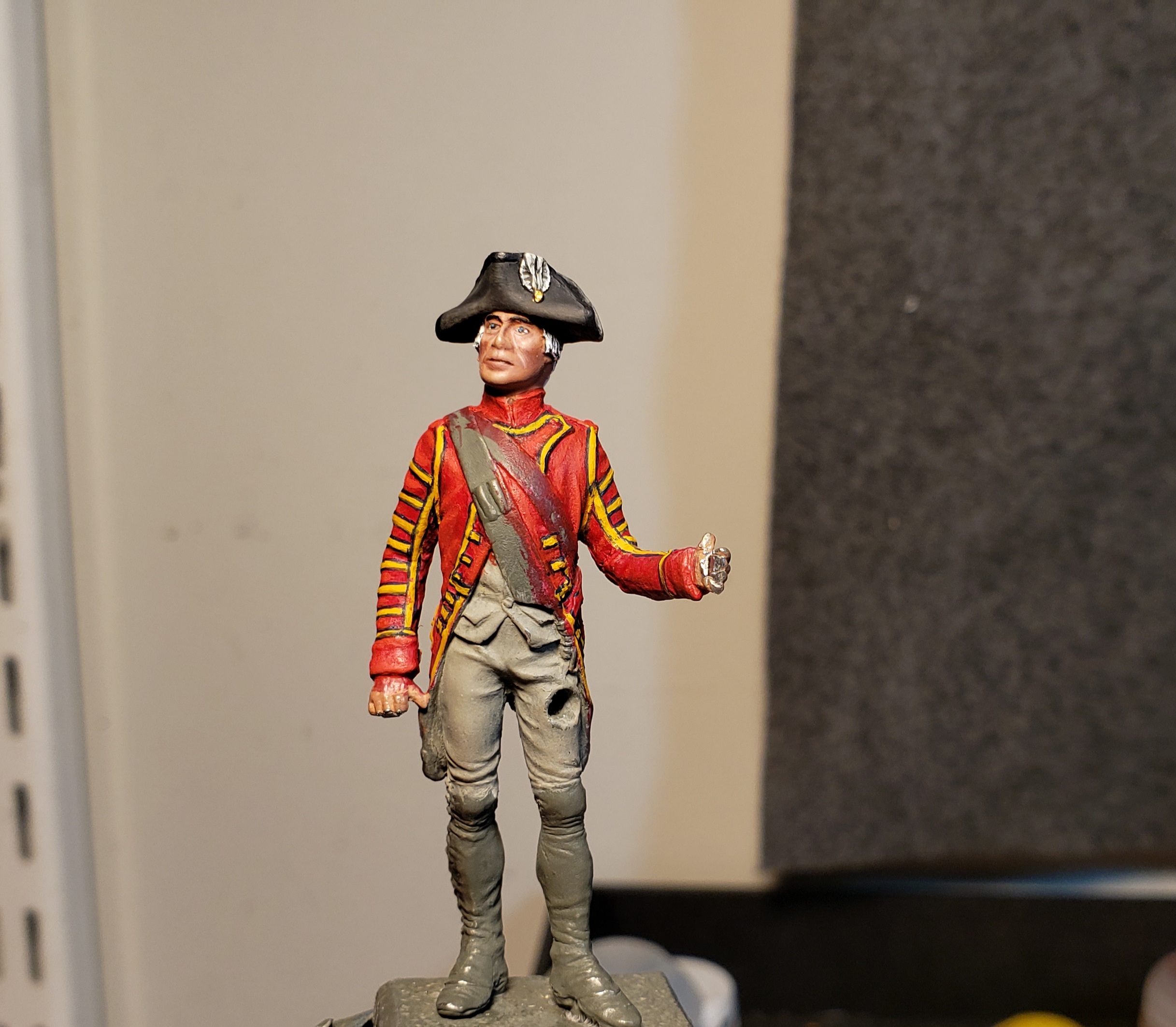 WIP - Tambour de Regiment Penthièvre , 1786 | planetFigure | Miniatures