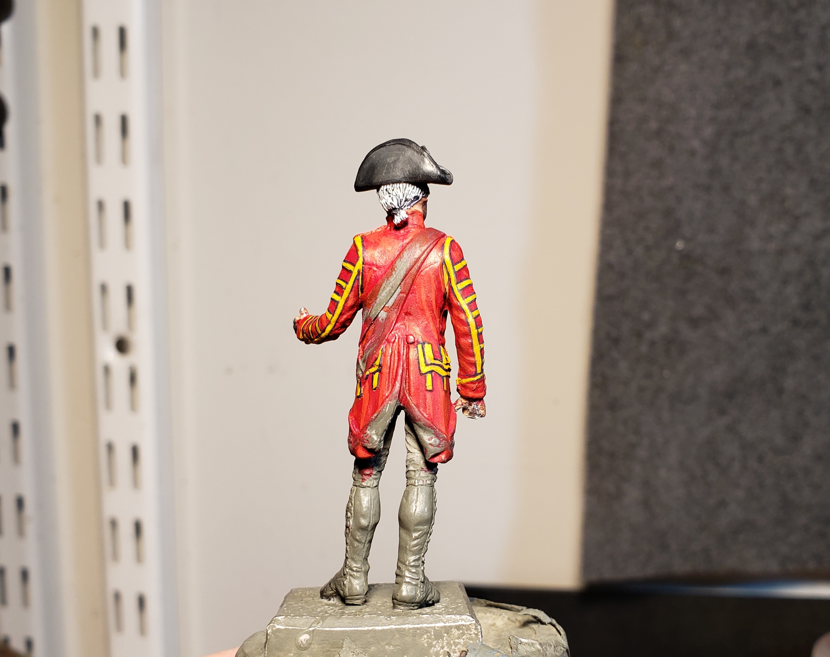 WIP - Tambour de Regiment Penthièvre , 1786 | planetFigure | Miniatures