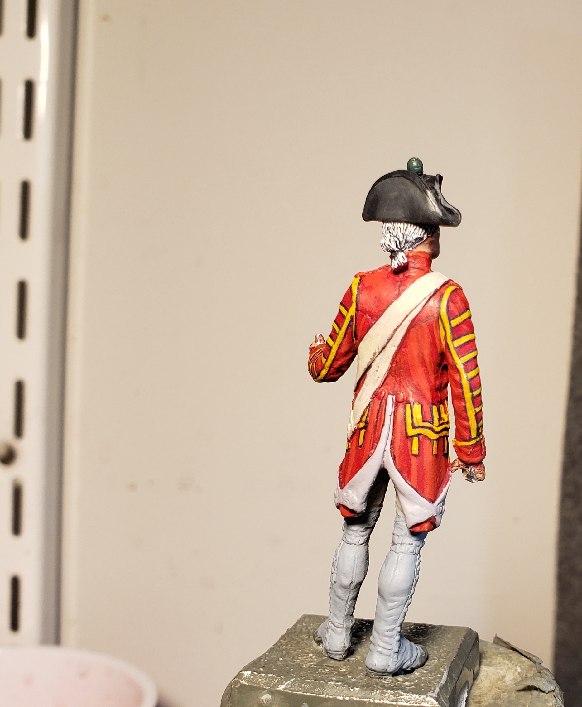 WIP - Tambour de Regiment Penthièvre , 1786 | planetFigure | Miniatures