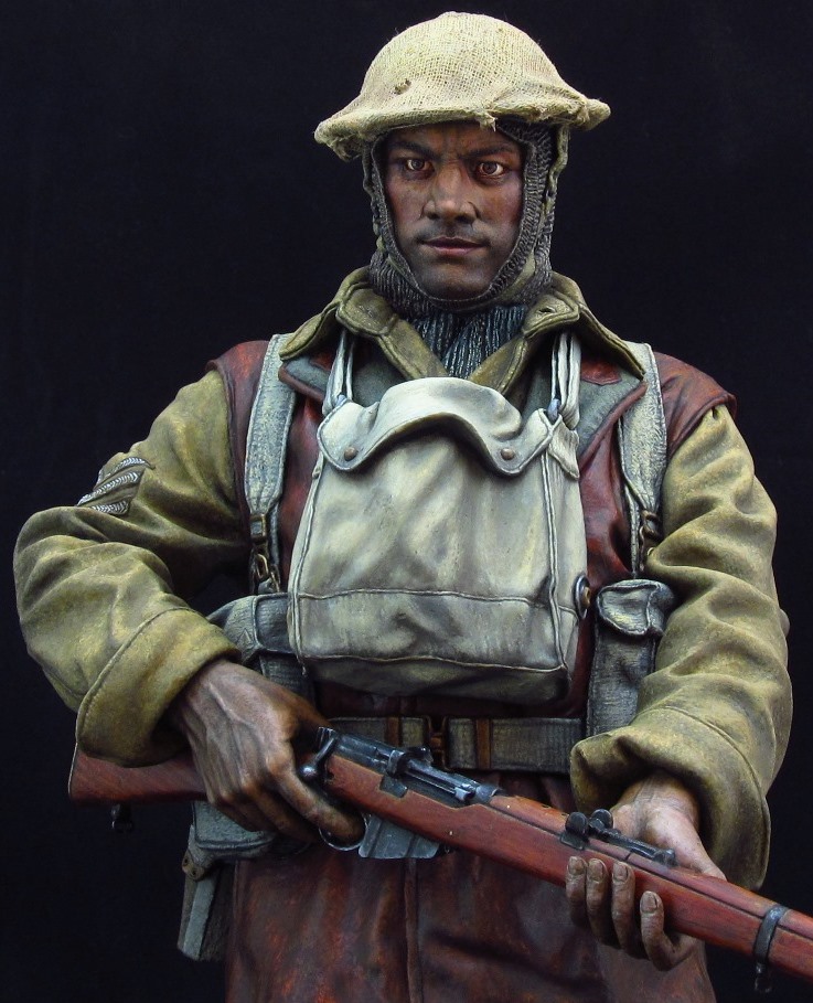 Mike's 28th Maori Bn Sgt - Finished | planetFigure | Miniatures