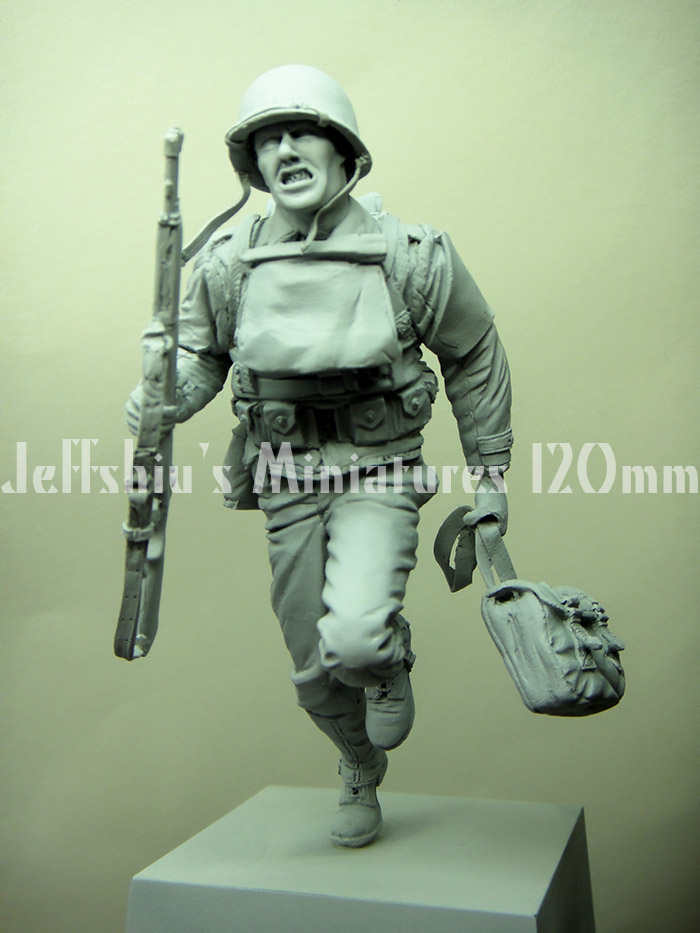 Jeffshiu's Miniatures 120mm U.S. 29th Infantry Div. Omaha Beach D-Day ...