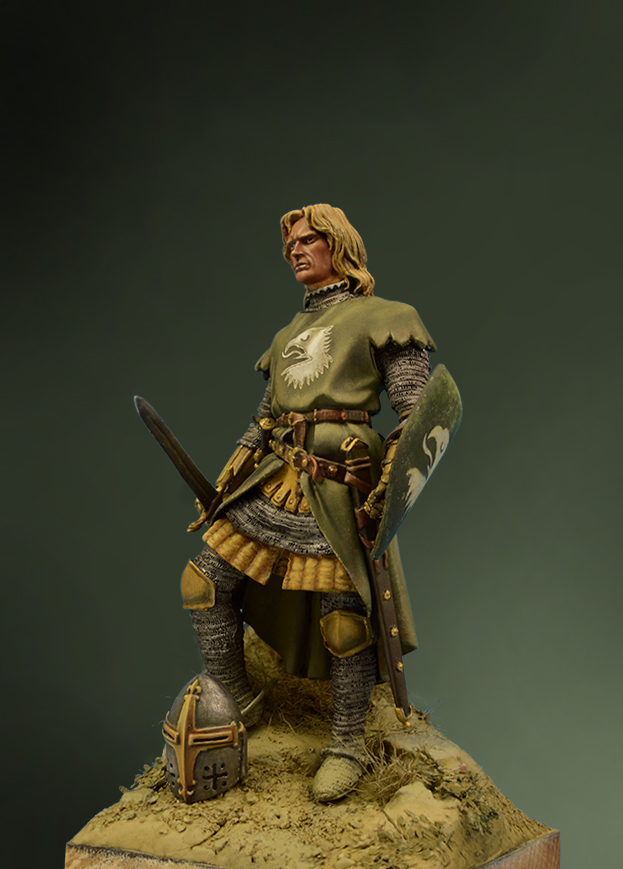 Completed - Knight, 1320 | planetFigure | Miniatures