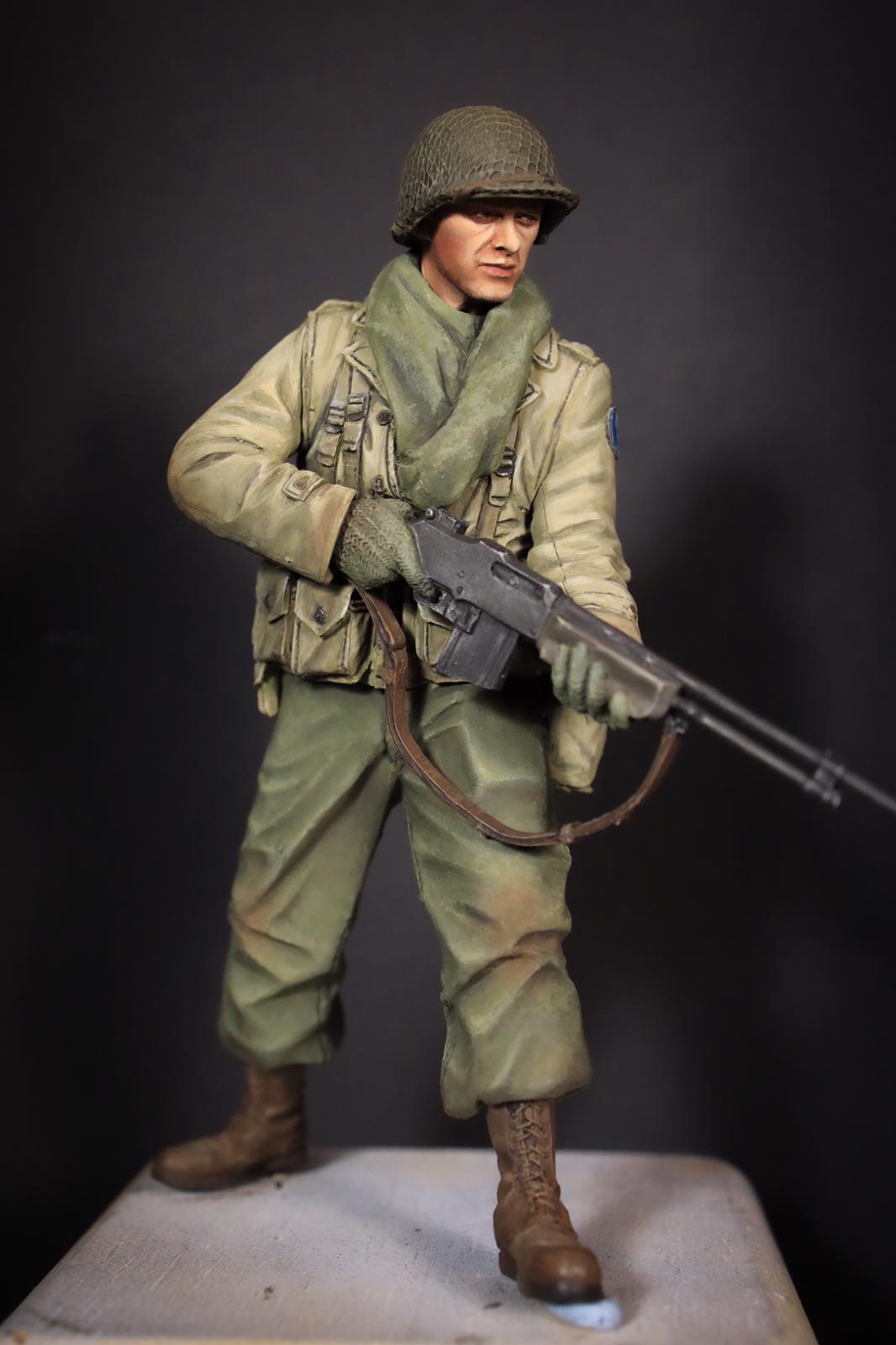 Alpine 1/16 BAR gunner | planetFigure | Miniatures