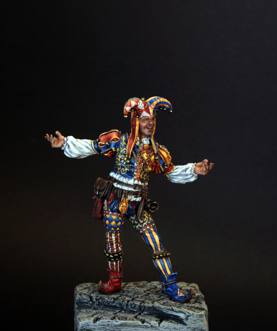 THE PALACE HARLEQUIN. XV c., 75 mm. | planetFigure | Miniatures