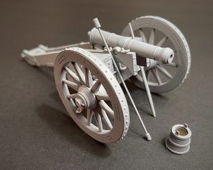 New 6lb Light Gun From The Period Of The American War Of Independence 