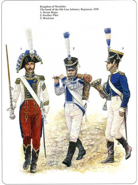 Completed Critique - 9th Westphalian Infantry Regiment, 1810 drum major ...