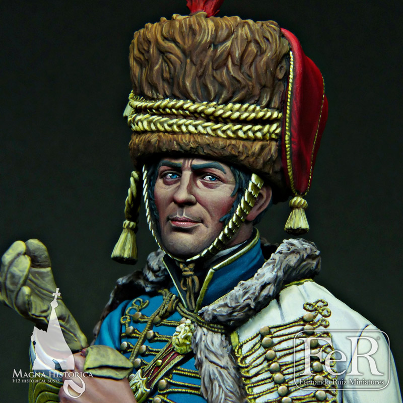 Senior Officer 5th Hussars, 1810 FER | planetFigure | Miniatures