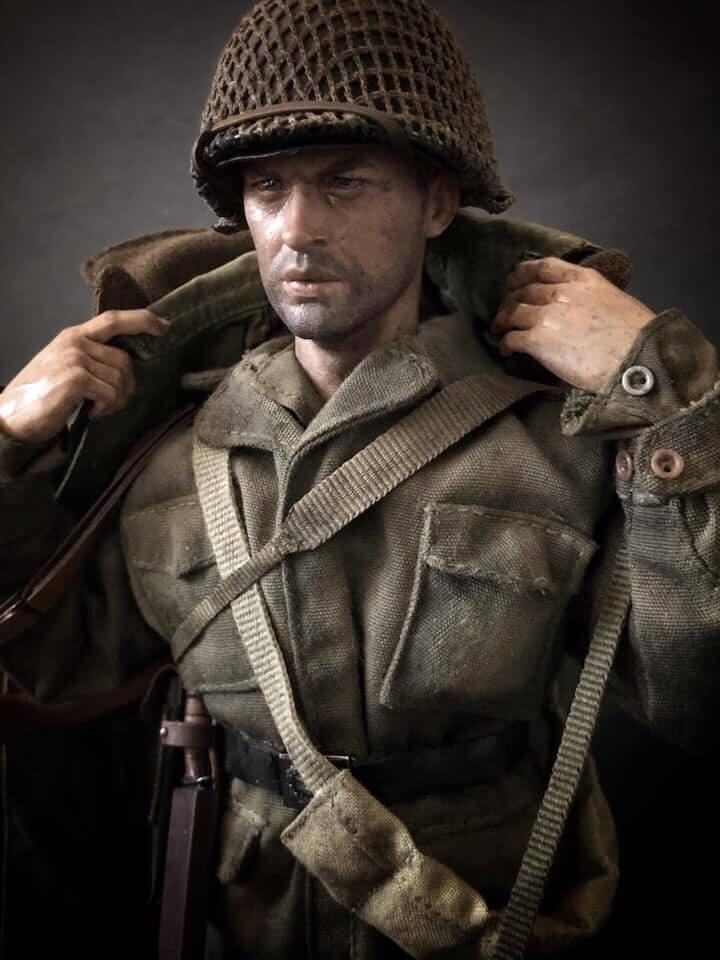 US 82nd Airborne paratrooper, Battle of the Bulge, 1944 | planetFigure ...