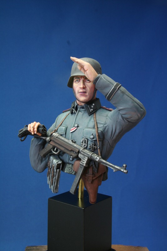 Completed Critique - German Bust Finished | planetFigure | Miniatures