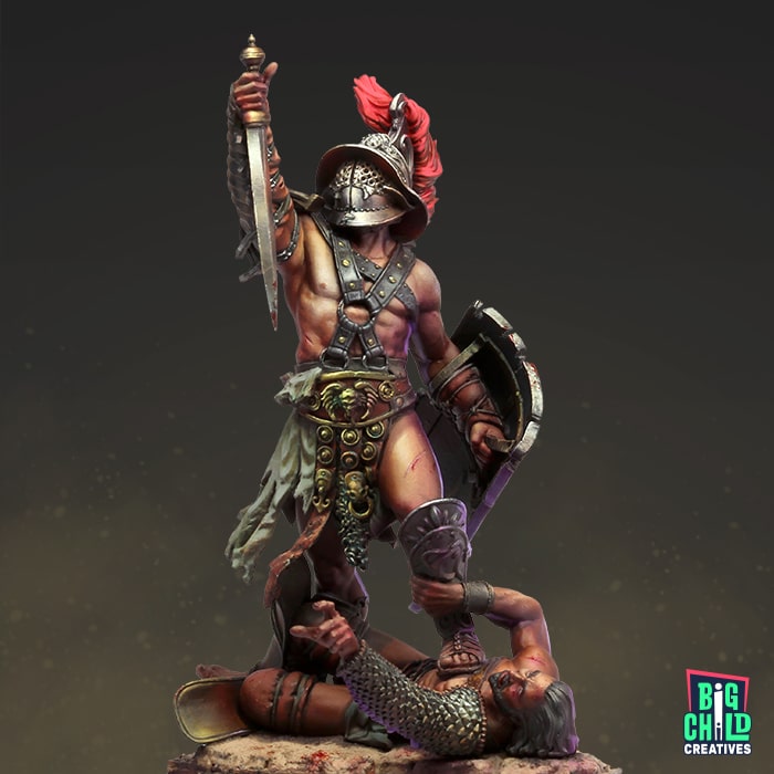 BIg Child Gladiators, now sold separately | planetFigure | Miniatures