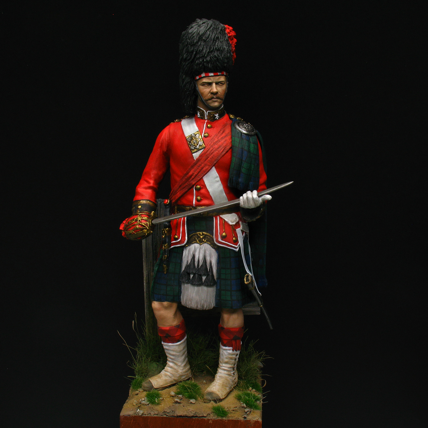 Black Watch Officer | planetFigure | Miniatures