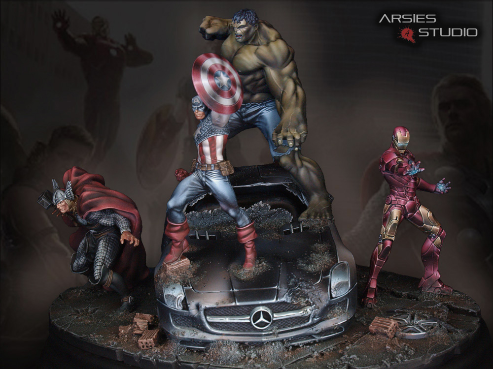 avengers miniatures