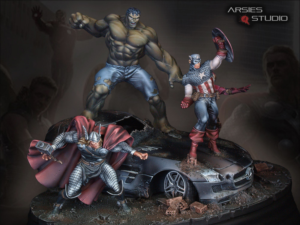 avengers miniatures