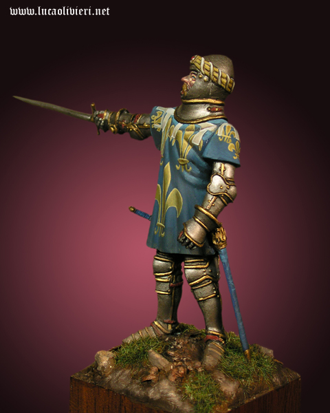 CHARLES D'ORLEANS 1415 54 MM VINTAGE FIGURE | planetFigure | Miniatures