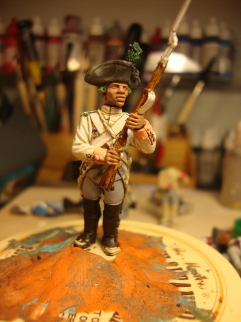 WIP - Trident 40mm Regiment de Touraine | planetFigure | Miniatures