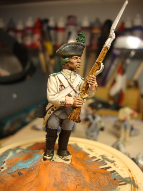 WIP - Trident 40mm Regiment de Touraine | planetFigure | Miniatures