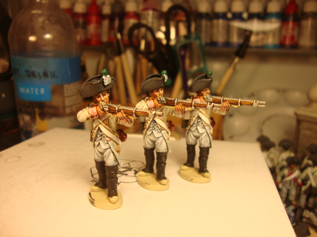 WIP - Trident 40mm Regiment de Touraine | planetFigure | Miniatures