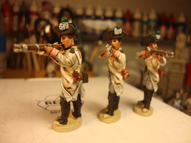 WIP - Trident 40mm Regiment de Touraine | planetFigure | Miniatures