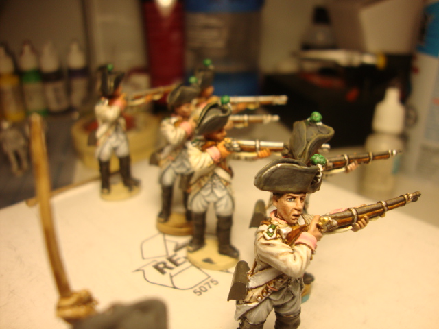 WIP - Trident 40mm Regiment de Touraine | planetFigure | Miniatures