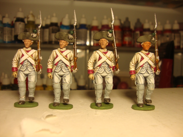 WIP - 40mm Trident Soissonois Chasseurs | planetFigure | Miniatures