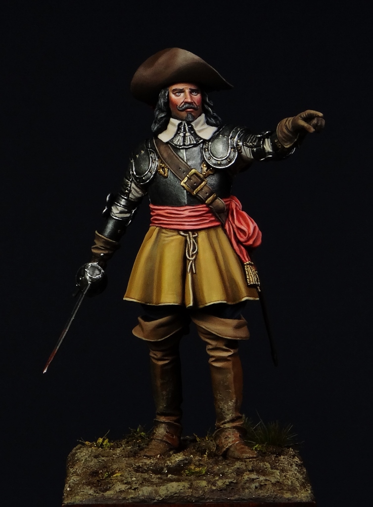 Completed - Royalist Cavalry Officer 1643 | planetFigure | Miniatures