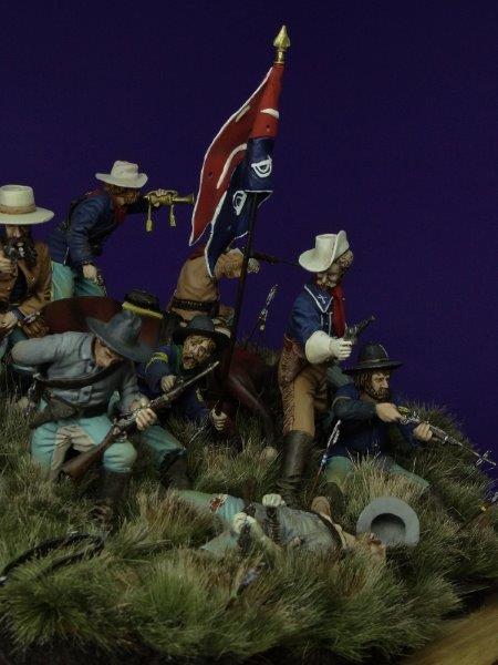 Completed - Custer's Last Stand 75mm | planetFigure | Miniatures