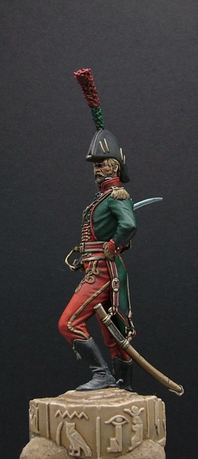 75mm Officer of the Guide 1798 | planetFigure | Miniatures