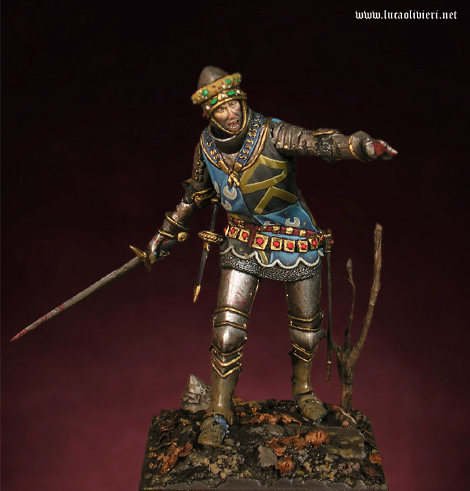 Sir Edmound de' Thorpe...1415 Pegaso 54mm | planetFigure | Miniatures