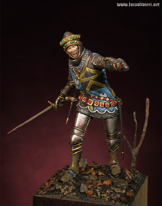 Sir Edmound de' Thorpe...1415 Pegaso 54mm | planetFigure | Miniatures