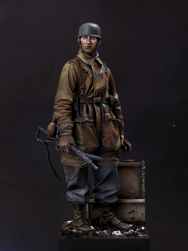 Completed - SS Totenkopf Bust | planetFigure | Miniatures