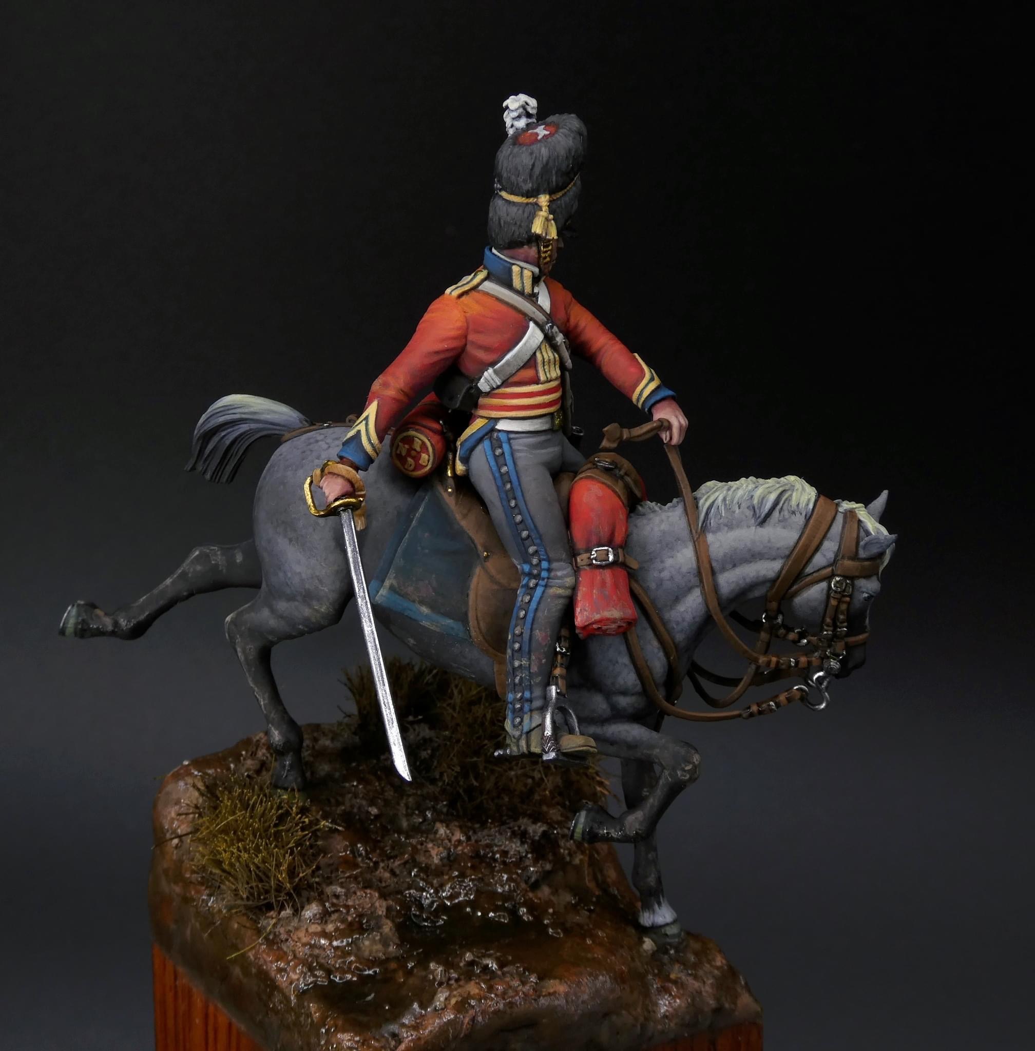 120mm Scale Junior Officer Scots Greys .Mitches Military Models | Page ...