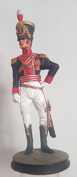 150mm Officer 9th Light Dragoons, 1812 -15 | planetFigure | Miniatures