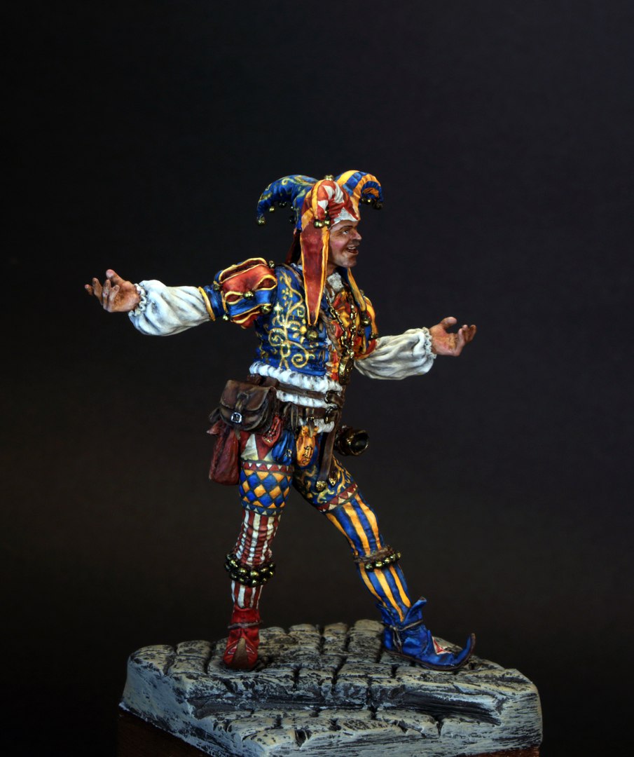 THE PALACE HARLEQUIN. XV c., 75 mm. | planetFigure | Miniatures