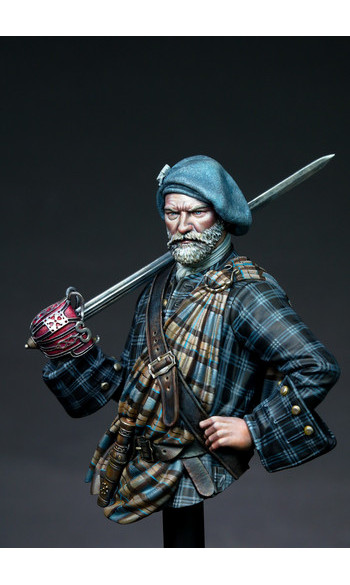 Highlander officer | planetFigure | Miniatures