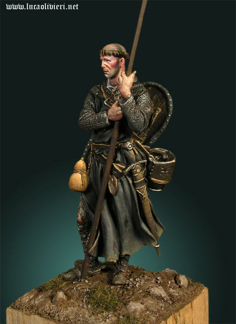 Oils - Knight Hospitaller 1240 54mm Andrea Miniatures | planetFigure