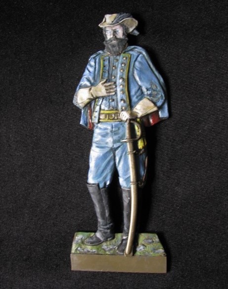 J.E.B Stuart : Flat Figure | PlanetFigure | Miniatures