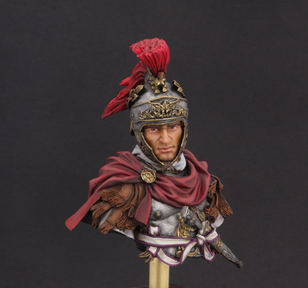 Young Miniatures Roman Cavalry Officer Bust. | planetFigure | Miniatures