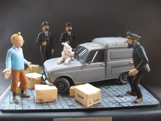 tintin miniatures